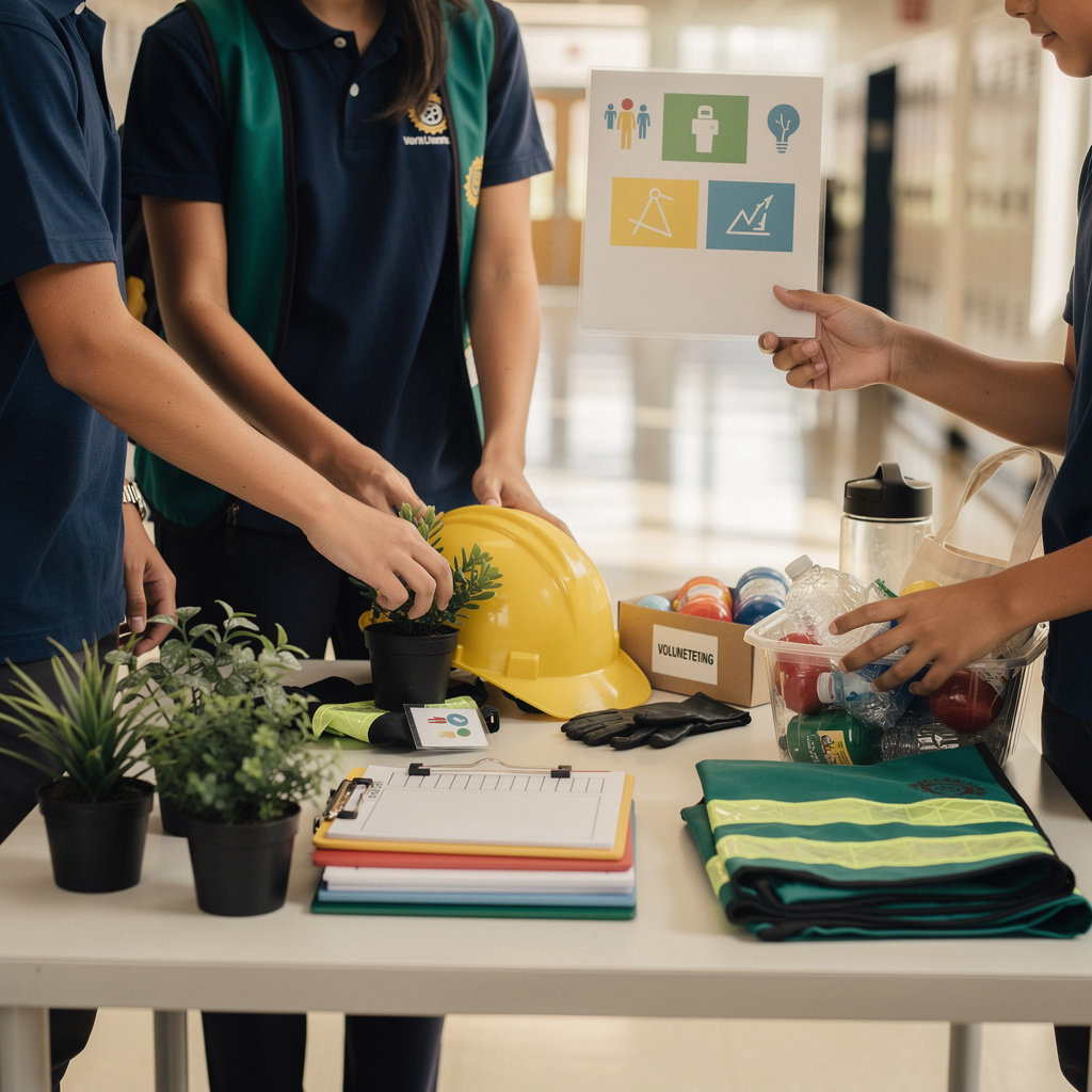 صُنّاع الأثر - مدرسة الإيضاح شمال الباطنة: طلبة يشاركون في أنشطة توعوية للأمن والسلامة داخل البيئة المدرسية